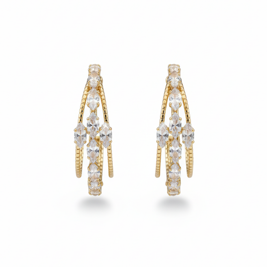 Arracadas de Circonias