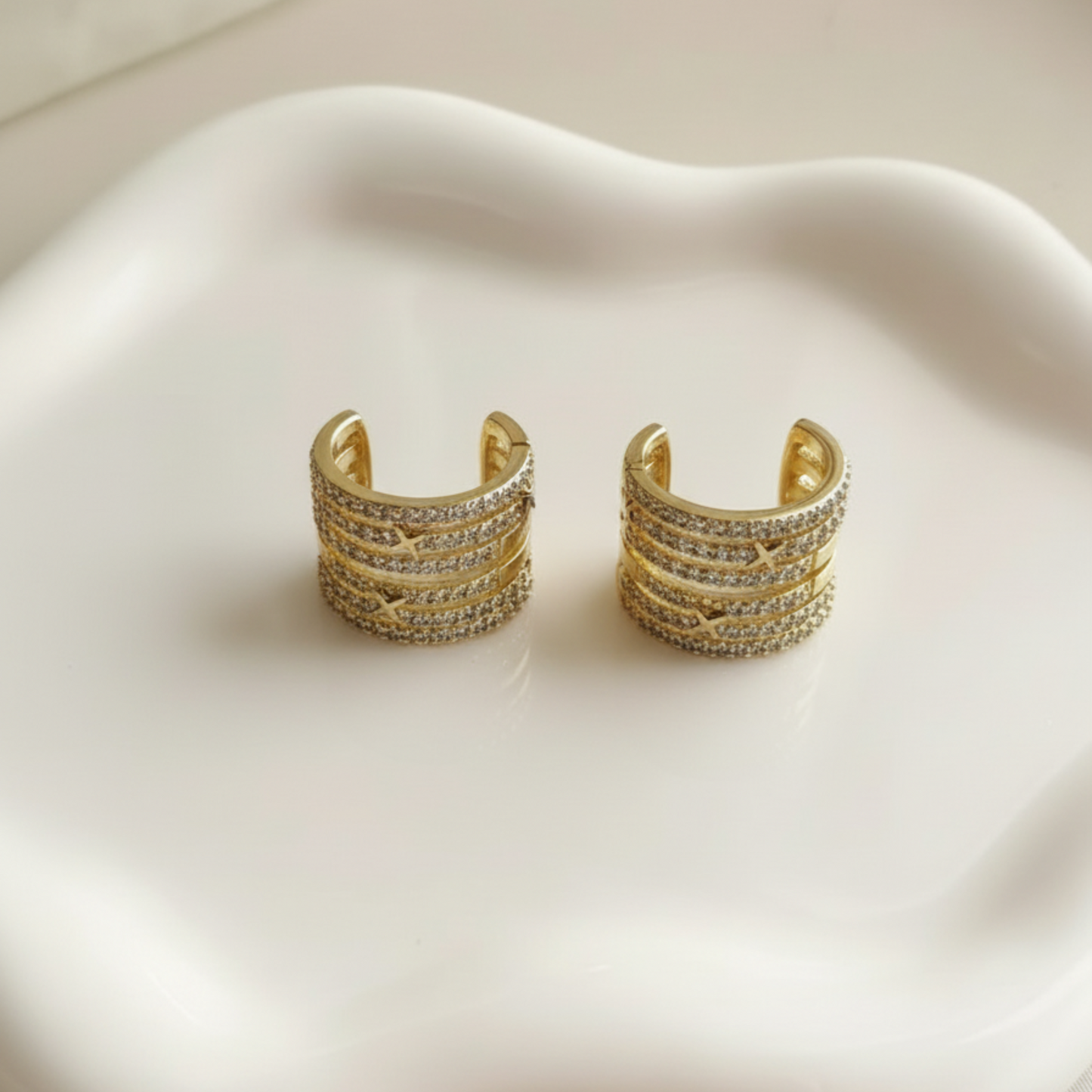 Arracadas Huggie- mini