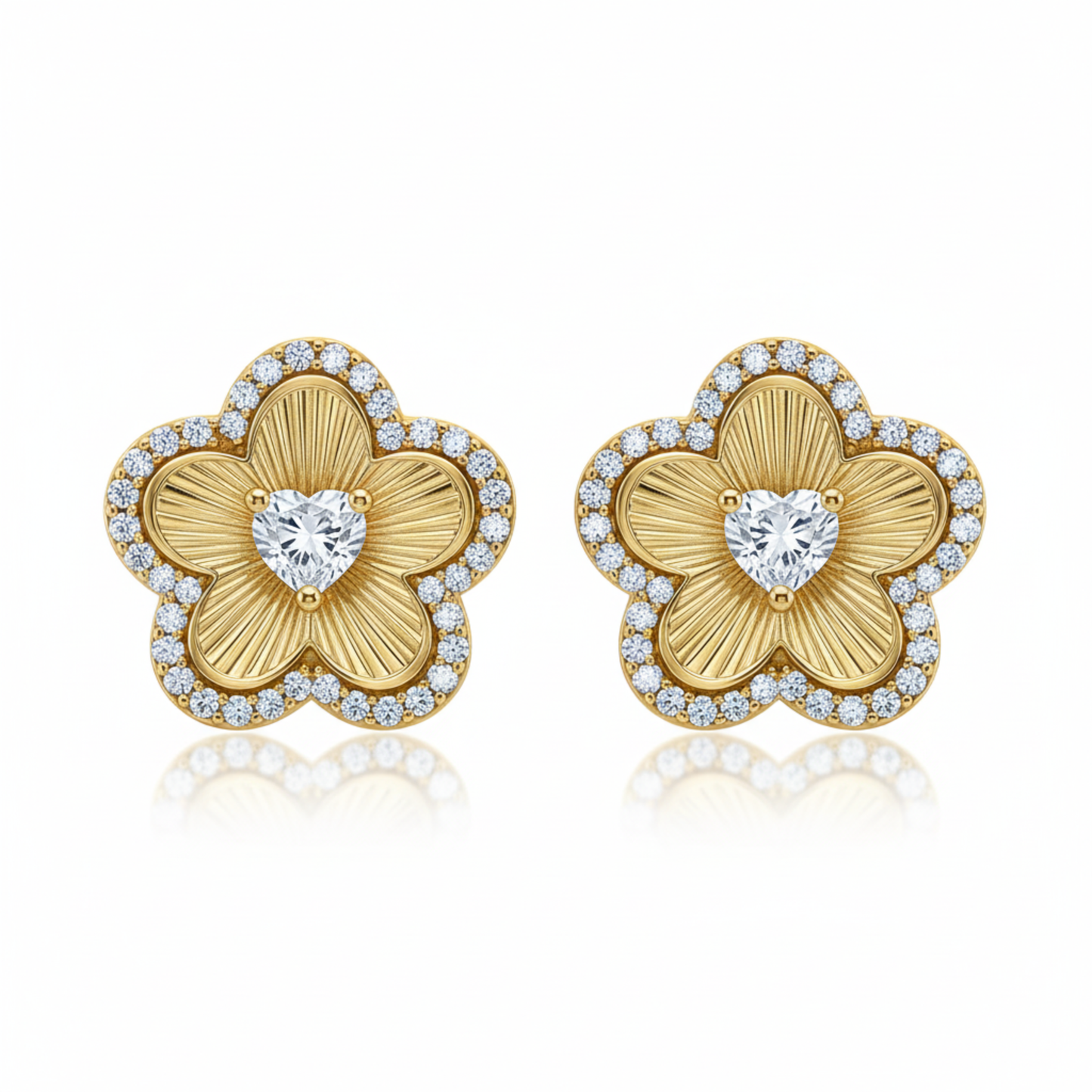 Aretes de flor
