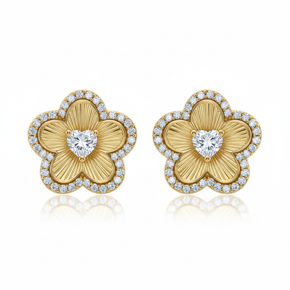 Aretes de flor
