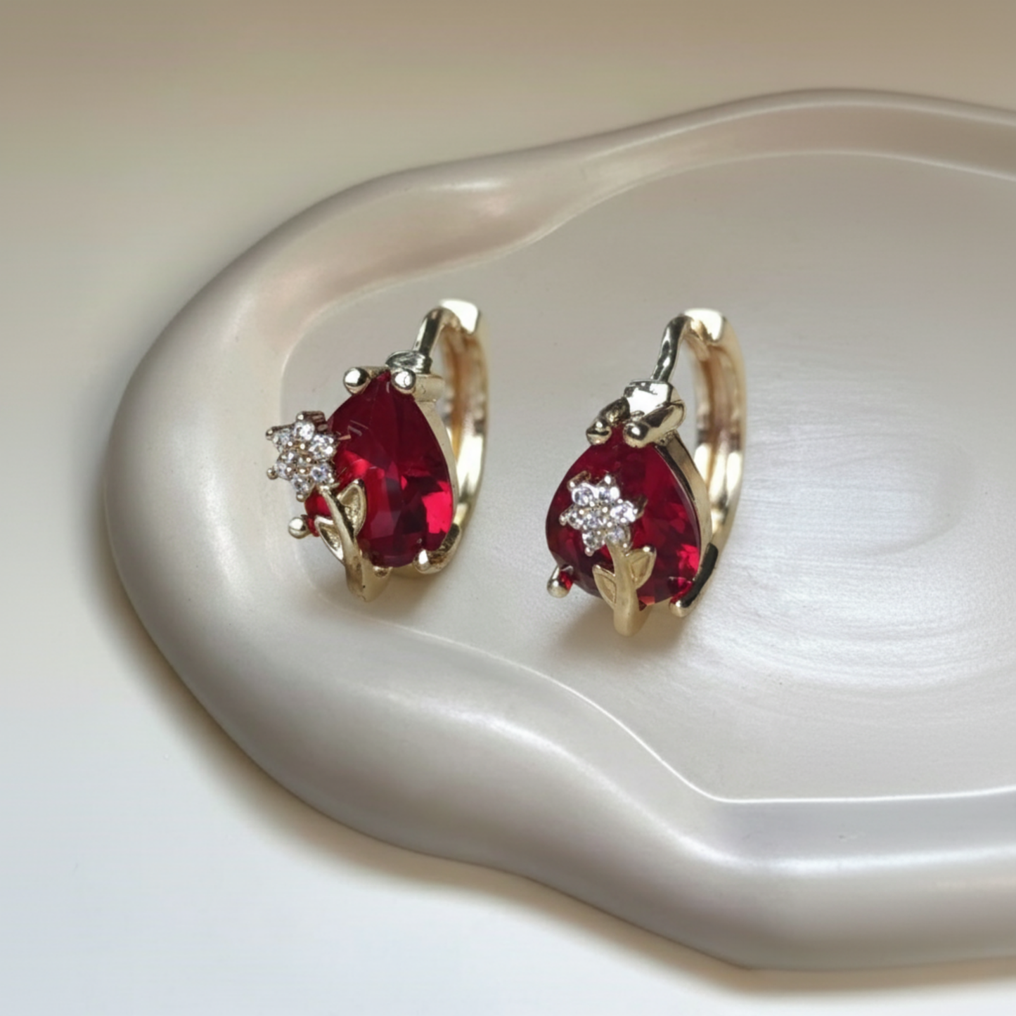 Arracadas Huggie Mini Gota