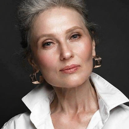 Aretes Louis Vuitton Style -Oro rosa