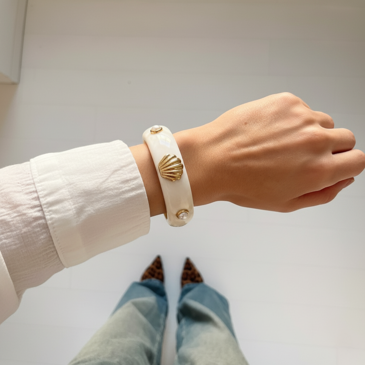 Pulsera triple estilo marino